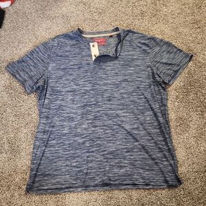 Men's Blue Striped Shirt